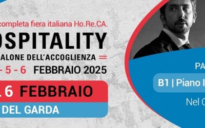 ITARCA ALLA FIERA HOSPITALITY DAL 3 AL 6 FEBBRAIO